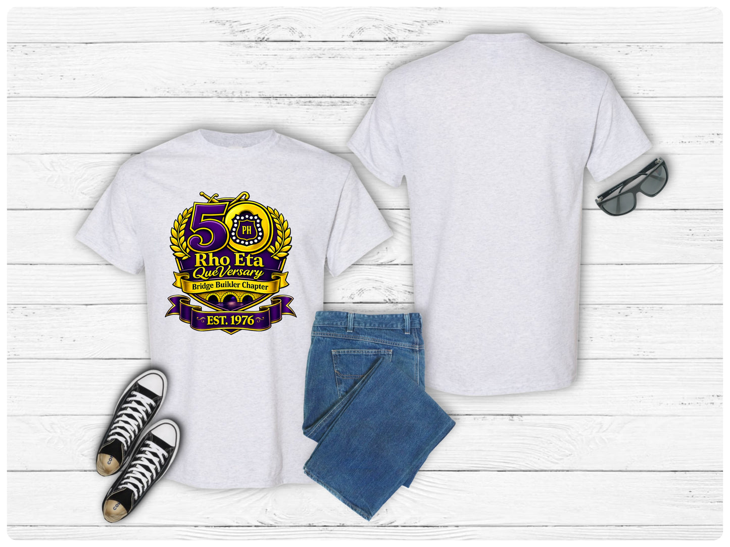 50th QueVersary Rho Eta Shirt