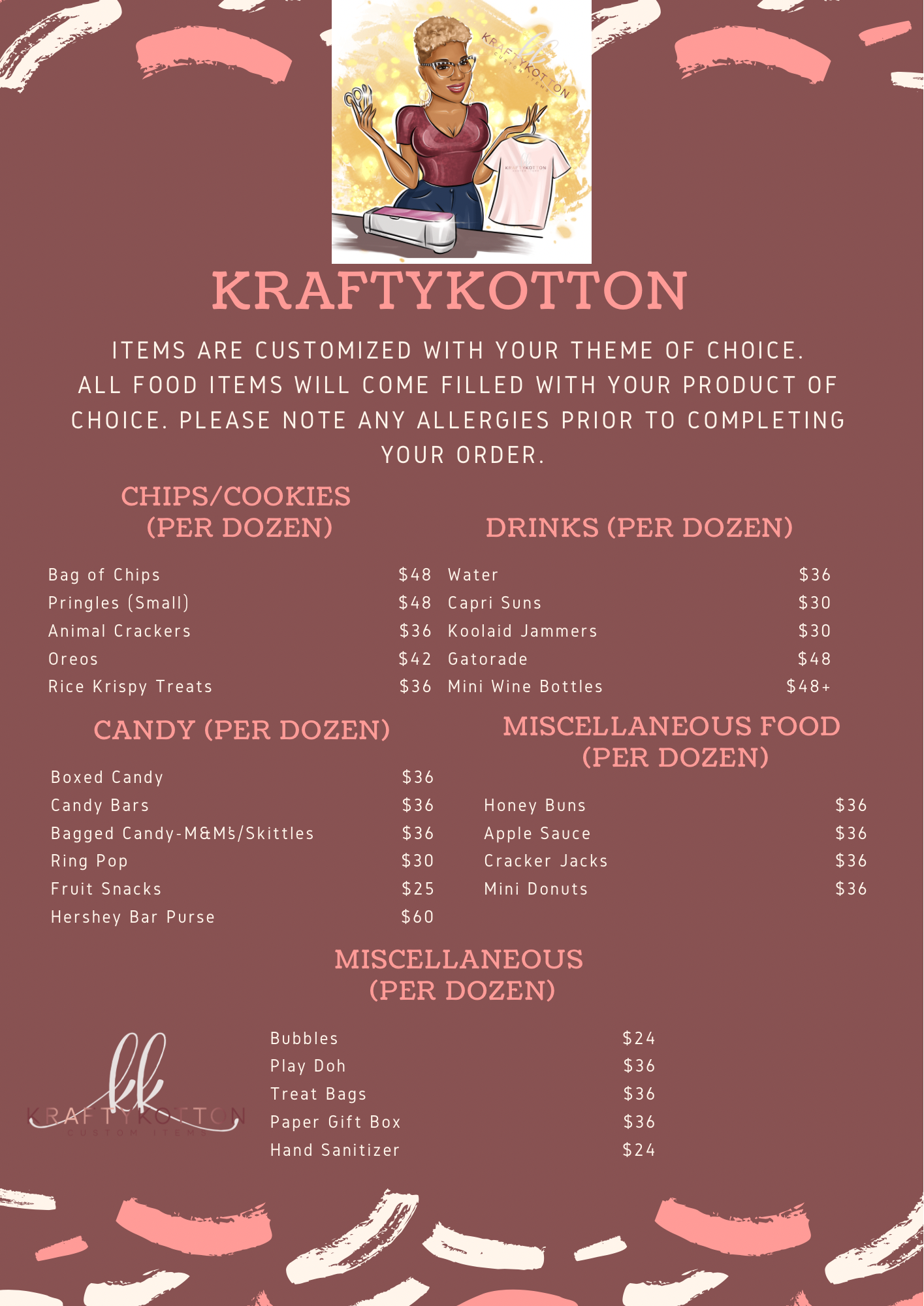 Snacks & Party Favors