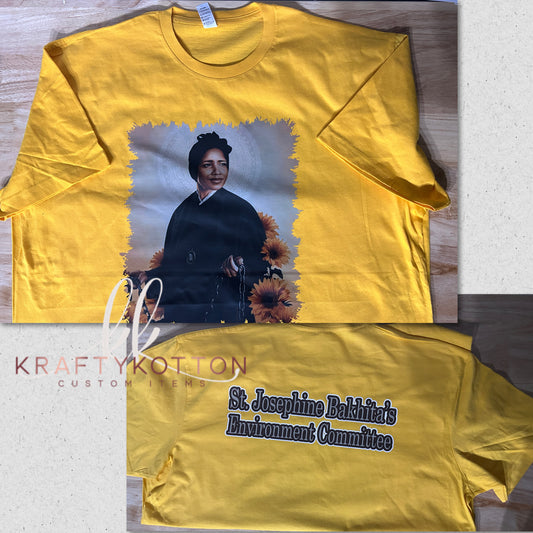 St. Josephine Bakhita Environment Committee Shirt