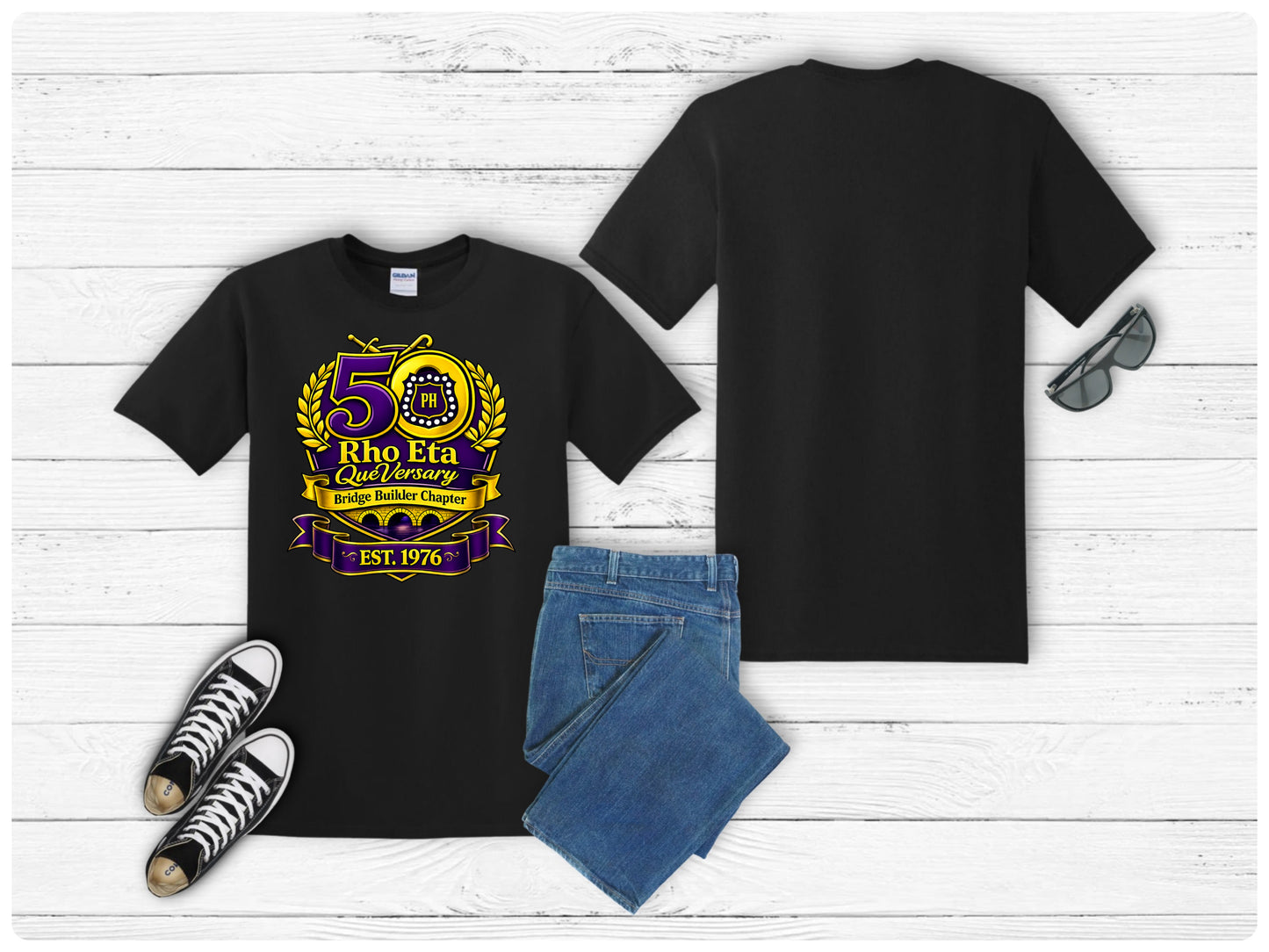 50th QueVersary Rho Eta Shirt