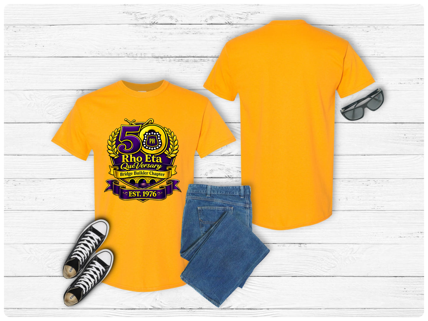 50th QueVersary Rho Eta Shirt